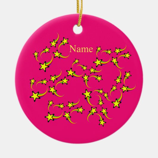 Rainbow Shooghars Thunder_Cove Keramisch Ornament (Voorkant)