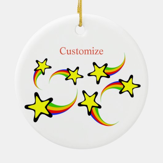 Rainbow Shooghars Thunder_Cove Keramisch Ornament (Achterkant)