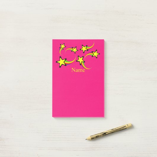 Rainbow Shooghars Thunder_Cove Post-it® Notes (Op bureau)