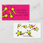 Rainbow Shooghars Thunder_Cove Visitekaartje (Voorkant / Achterkant)