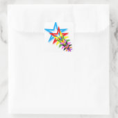 Rainbow Shooting Stars Sticker (Tas)