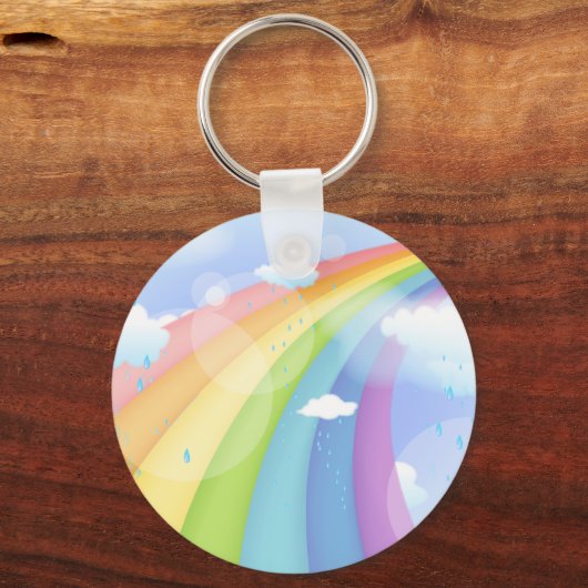 Rainbow Shower Sleutelhanger (Voorkant)
