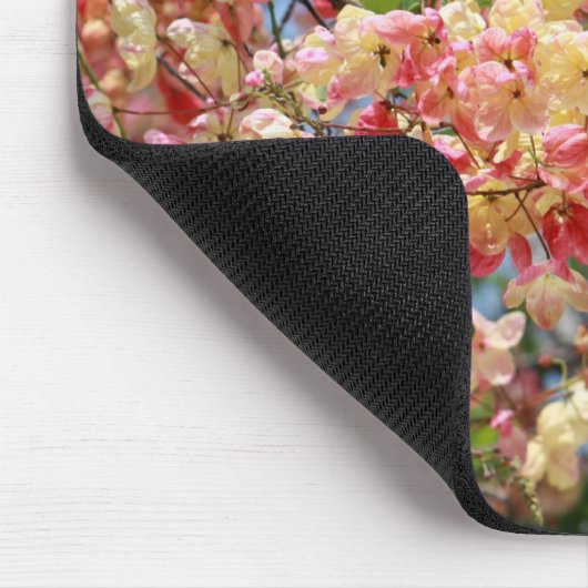 Rainbow Shower Tree Mousepad Muismat (Hoek)