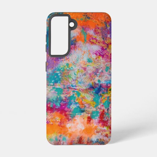 Rainbow Showers Telefoon Case Samsung Galaxy Hoesje (Achterkant)