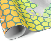 Rainbow SILVER UNICORN BIRTHDAY WEDDING WRAP Cadeaupapier (Rol Hoek)