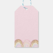 Rainbow Six Seven 67 Birthday Gift Tag Cadeaulabel (Achterkant)