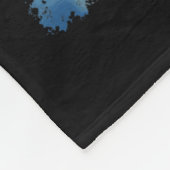 Rainbow Skeleton Anatomy Enge Halloween Fleece Deken (Hoek)