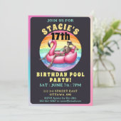 Rainbow Skeleton Verjaardag Kaart (Staand voorkant)