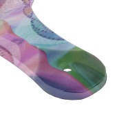 Rainbow Skull Couple Snijplank (Hoek)