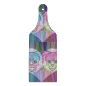 Rainbow Skull Couple Snijplank (Voorkant)