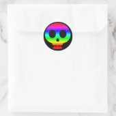 Rainbow Skull Sticker Twee (Tas)
