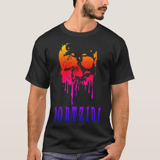 Rainbow Skull T-shirt (Voorkant)