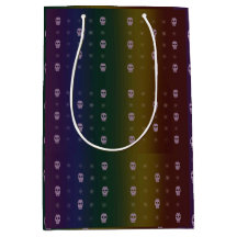 Rainbow Skulls Gift Bag