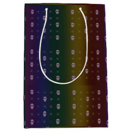 Rainbow Skulls Gift Bag Medium Cadeauzakje
