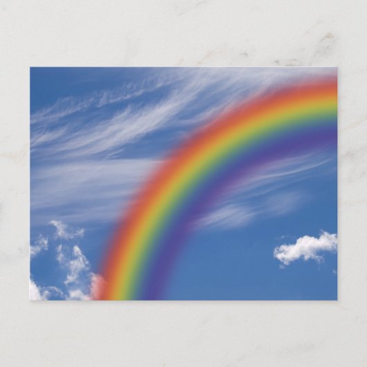 Rainbow Sky Briefkaart (Voorkant)