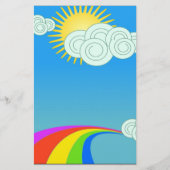 RAINBOW SKY BRIEFPAPIER (Voorkant)