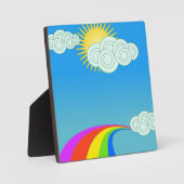 RAINBOW SKY FOTOPLAAT (Voorkant)