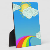 RAINBOW SKY FOTOPLAAT (Zijkant)