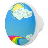 RAINBOW SKY KERAMISCHE KNOP (Rechts)