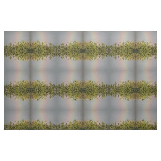 Rainbow Sky Pattered Craft Fabric Stof (Fat Quarter)