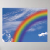Rainbow Sky Poster (Voorkant)