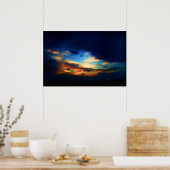 Rainbow Sky Poster (Keuken)