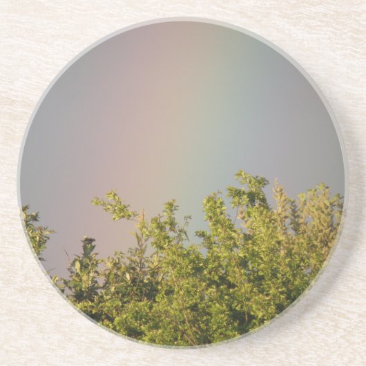 Rainbow Sky Sandstone Onderzetter (Voorkant)