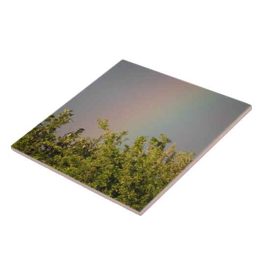 Rainbow Sky Tile Tegeltje (Zijkant)