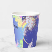  Rainbow Sky Verjaardag Party Decor Papieren Bekers (Links)