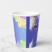  Rainbow Sky Verjaardag Party Decor Papieren Bekers (Rechts)