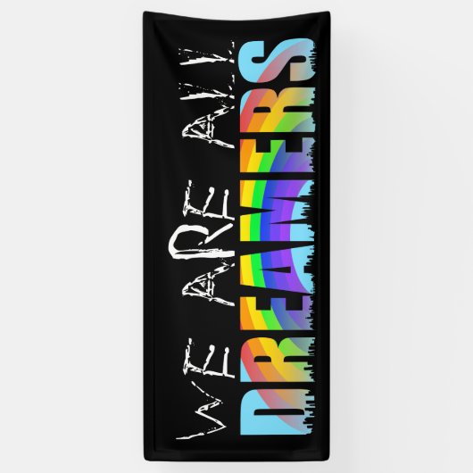 Rainbow Skyline Daca Dreamweaver 1 Banner (Verticaal)