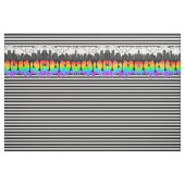Rainbow Skyline Stof (Yard (91,4 cm))