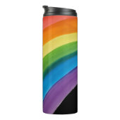 RAINBOW Sla mijn planeet (aanpasbaar) Thermosbeker (Geroteerd rechts)
