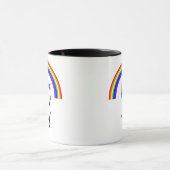 Rainbow "Slay all Day" Koffiekoffie-Mok Mok (Midden)