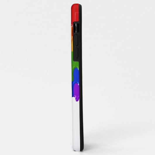 Rainbow Slime Paint Drijft kleurig Case-Mate iPhone Case (Achterkant/links)