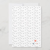 Rainbow Sloth Verjaardagsfeest Uitnodigen Kaart (Achterkant)