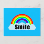 RAINBOW - Smile Briefkaart (Voorkant)