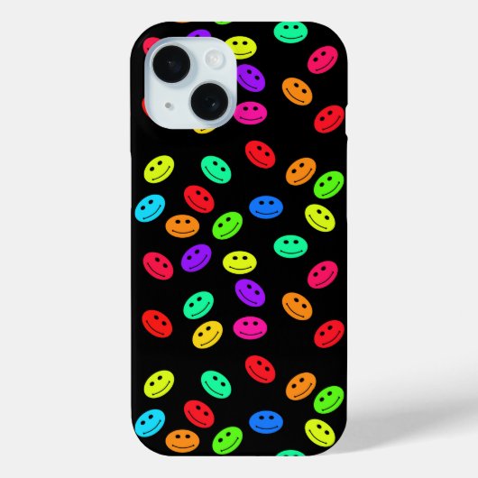 Rainbow Smile Faces Case-Mate iPhone Case (Achterkant)