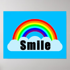 RAINBOW - Smile Poster