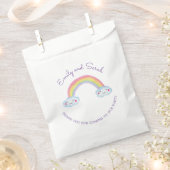 Rainbow Smile Twins Birthday Party Favor Bags Bedankzakje (Geknipt)