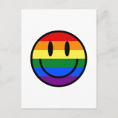 Rainbow Smiley Face Briefkaart (Voorkant)