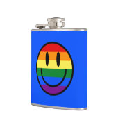 Rainbow Smiley Face Heupfles (Links)