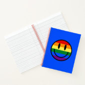 Rainbow Smiley Face Notitieboek (Binnen)