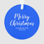 Rainbow Smiley Face Ornament (achterkant)