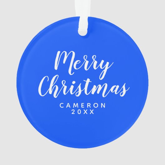 Rainbow Smiley Face Ornament (achterkant)