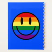 Rainbow Smiley Face Planner (Achterkant)