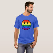 Rainbow Smiley Face T-shirt (Voorkant volledig)