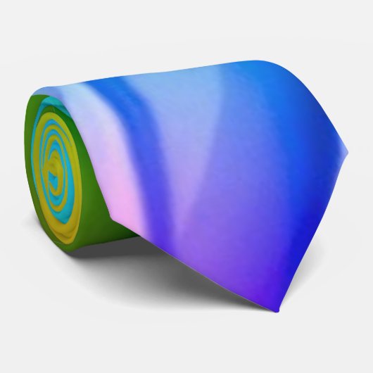 Rainbow Smoke Stropdas (Opgerold)