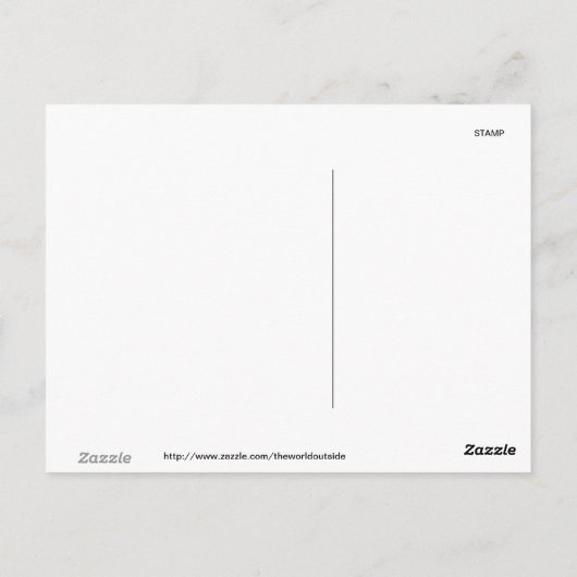 Rainbow Snake Briefkaart (Achterkant)