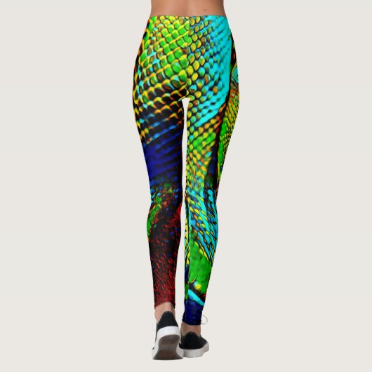 Rainbow Snake Leggings (Achterkant)